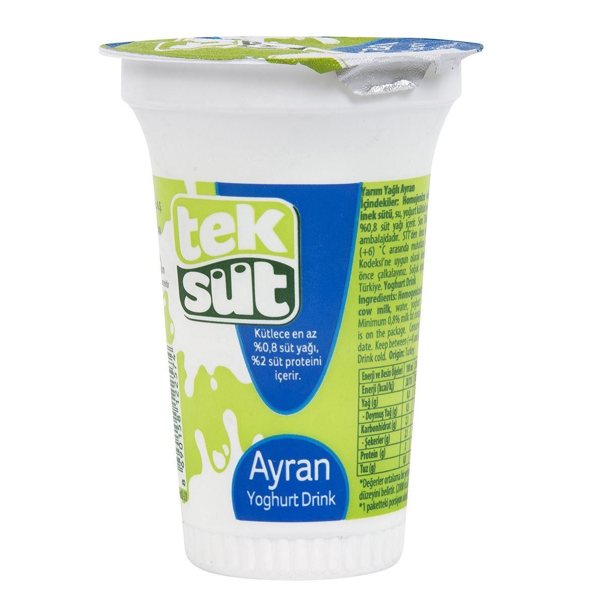 TEKSÜT AYRAN 170 CC*20*AYRANTEKSÜT152.01.08.0814.00170