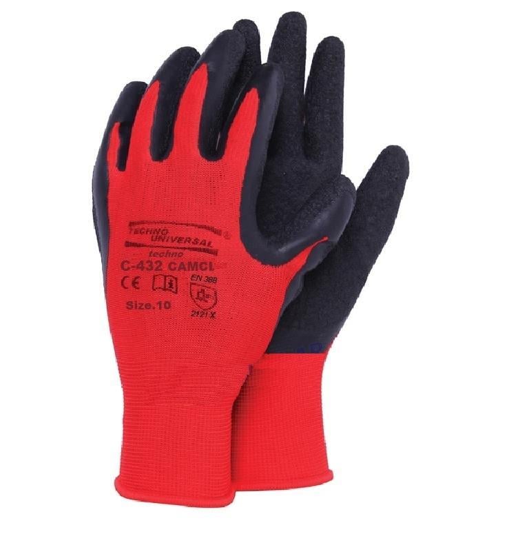 UNİVERSAL ELDİVEN KIRMIZI CAMCI 10 NUMARABAHÇEMarkasız3762