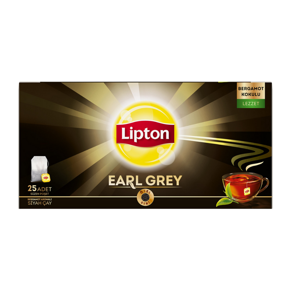 LİPTON EARL GREY BARDAK POŞET ÇAY 25Lİ 50 GRBARDAK POSET ÇAYLİPTON20039149
