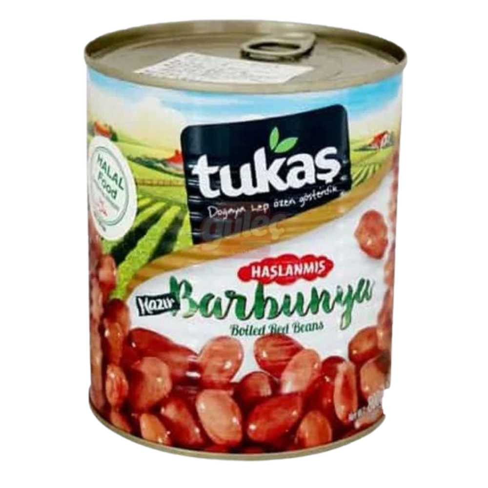 TUKAŞ HAŞLANMIŞ BARBUNYA 830 GR X 12BOŞTASATIŞI YOK8964