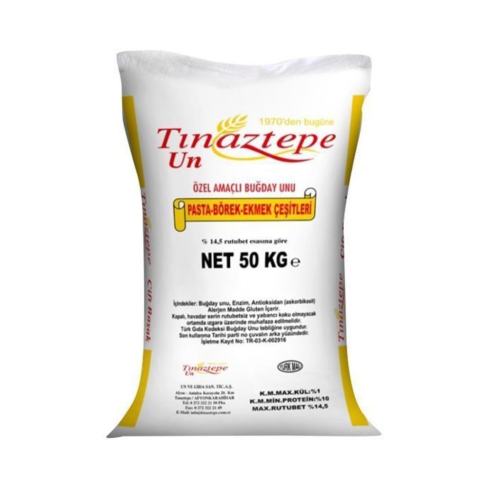 TINAZTEPE ÇİFT BAŞAK UN 50 KGBUĞDAY UNUTINAZ TEPETC50