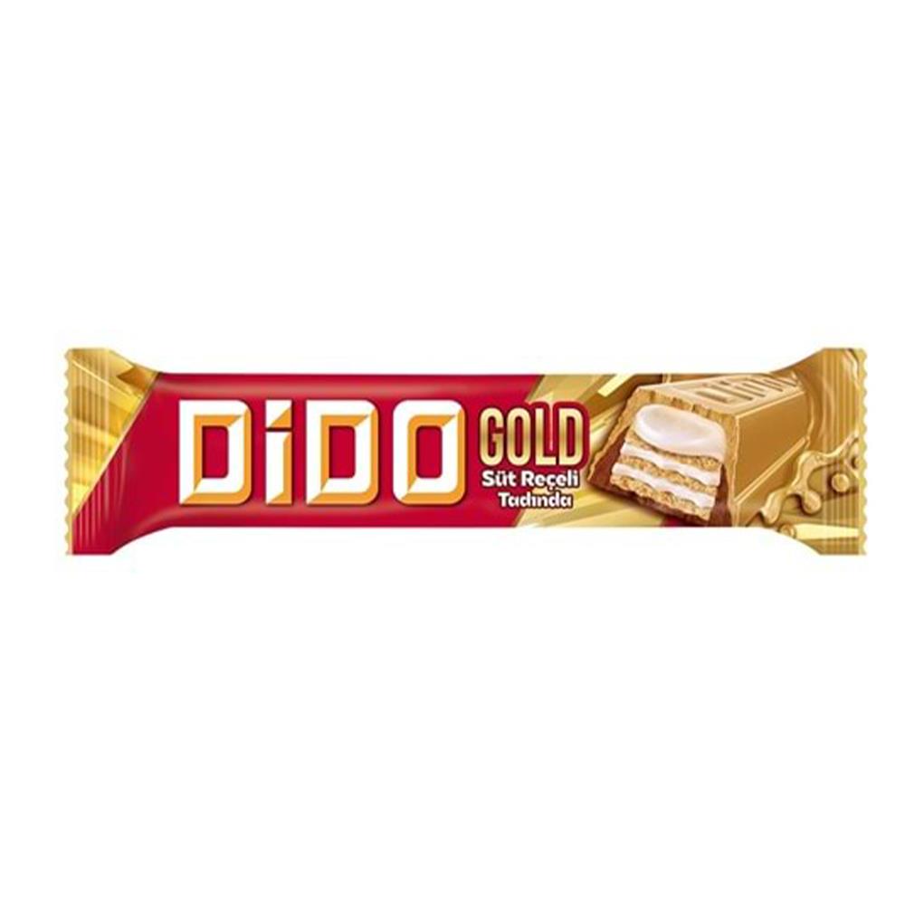 ÜLKER DİDO GOLD SÜT REÇELLİ GOFRET 36 GRÇİKOLATALI GÖFRETÜLKER0131509