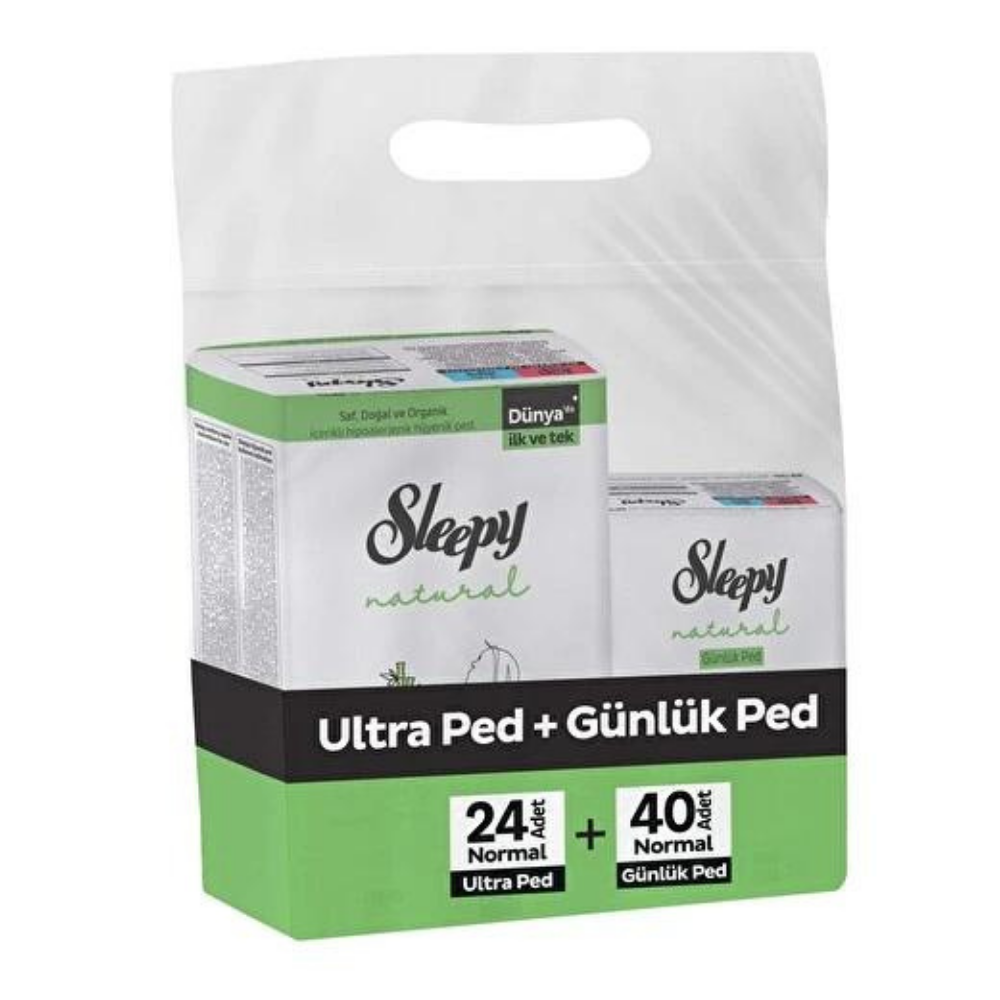 SLEEPY BİO ULTRA NORMAL(24)+GÜNLÜK(40)HİJYENİK PEDSLEEPY28006067