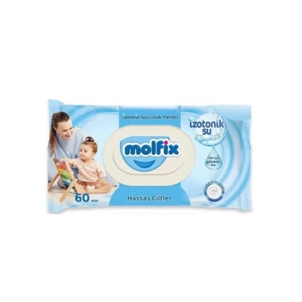 MOLFİX ISLAK MENDİL FERAH TEMİZLİK  60‘LIISLAK MENDİLMarkasız50005086