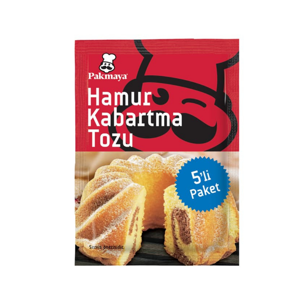 PAKMAYA KABARTMA TOZU 5‘LİKABARTMA TOZU VANALİN ŞEKERİPAKMAYAPAK47