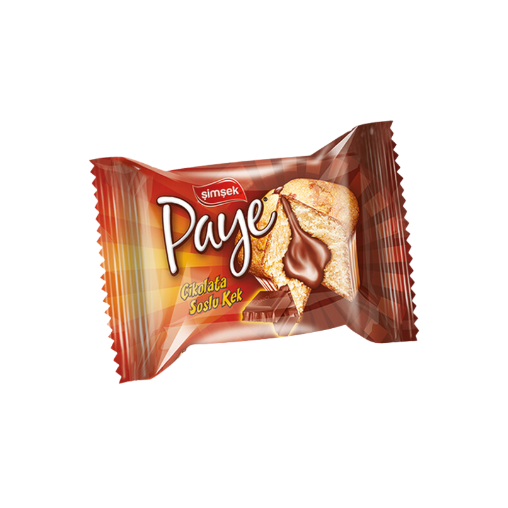 ŞİMŞEK PAYE KEK ÇİKOLATA SOSLU 25 GRMİNİ KEKMarkasız2258-02