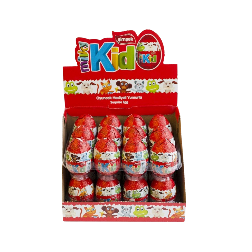 ŞİMŞEK MİLKY KİDS YUMURTA 23 GRMİNİ KEKMarkasızS8692806047024