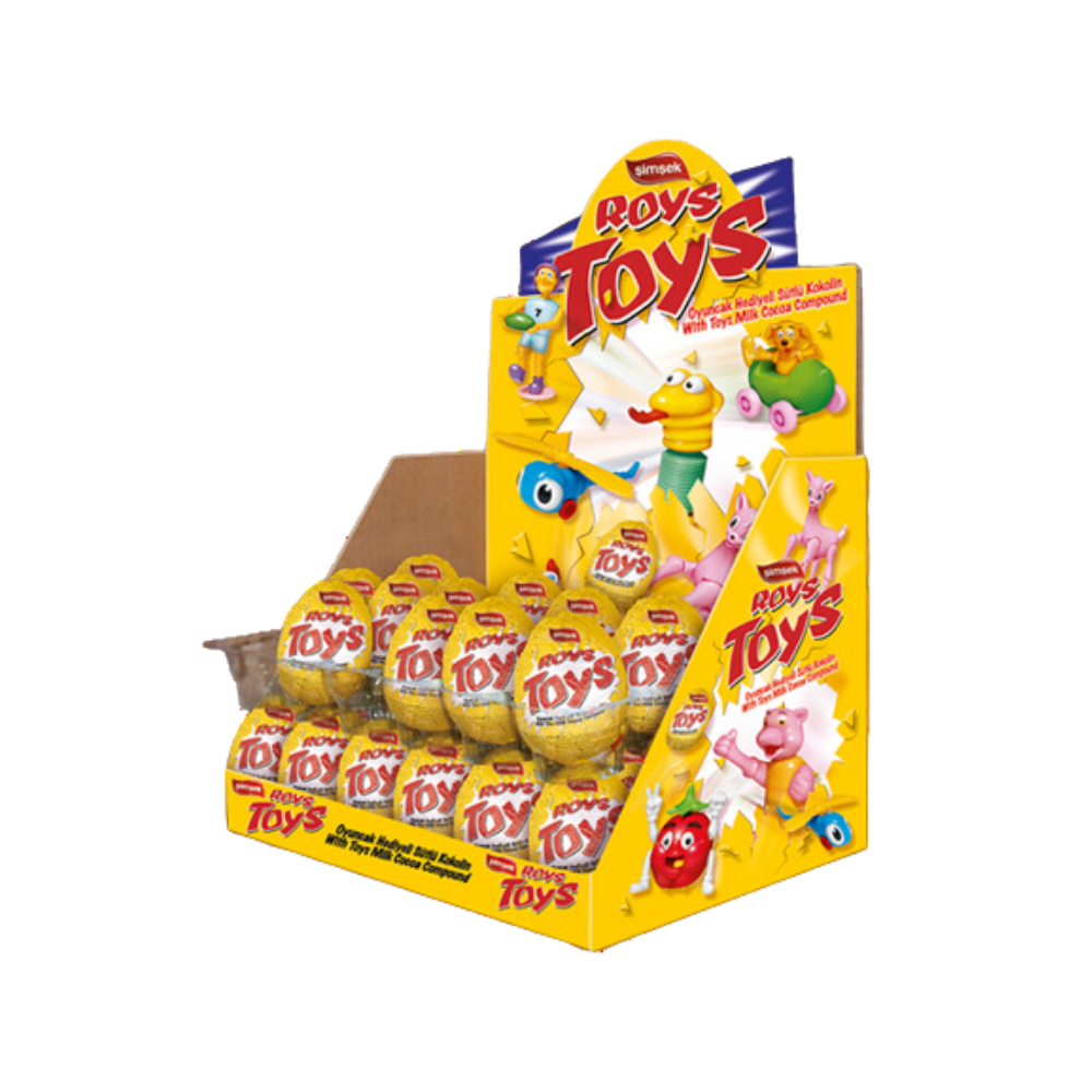 ŞİMŞEK ROYS TOYS YUMURTA 23 GRMİNİ KEKMarkasızS8692806047031