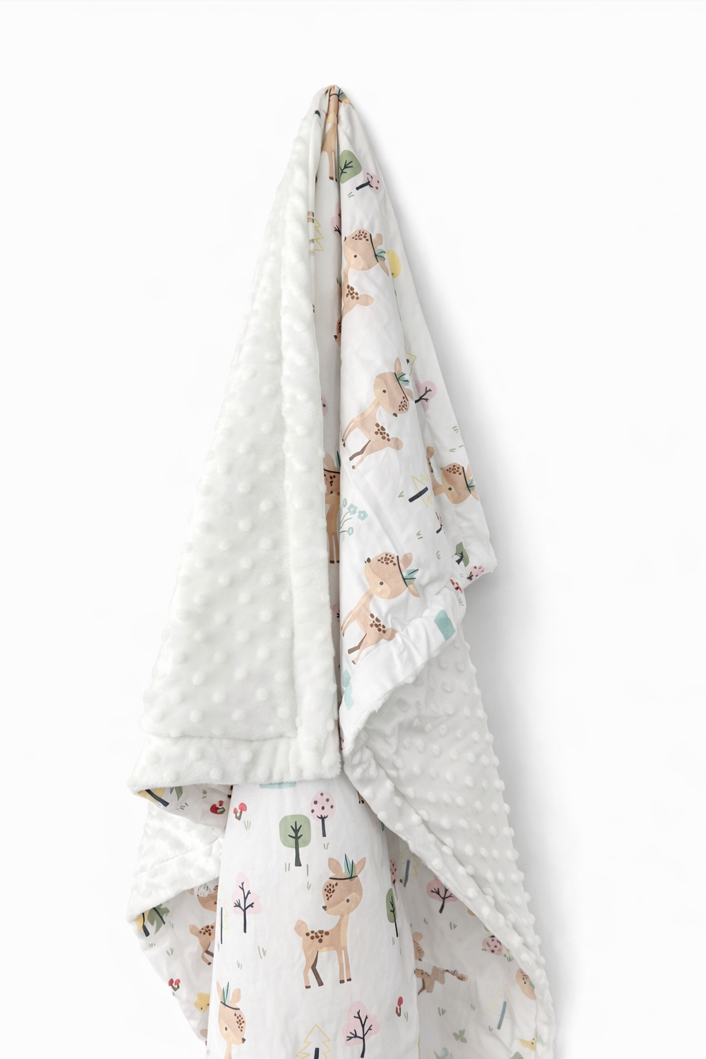  110x110 cm Minky & Ceylan Pamuklu Bebek Battaniyesi