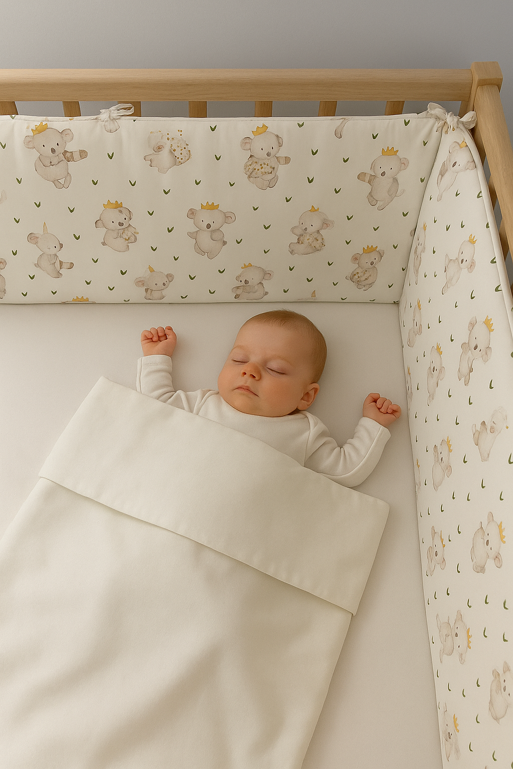 Jaju Baby 60x120 cm Koala Beşik Kenar Koruma