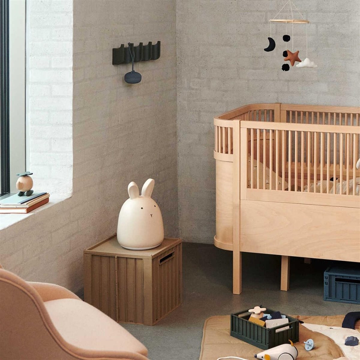 Jaju Baby Ahşap Büyüyen Beşik