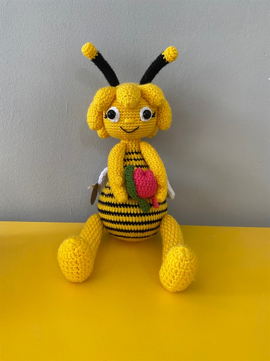 Jaju Baby Amigurumi Arı Maya 27 cm