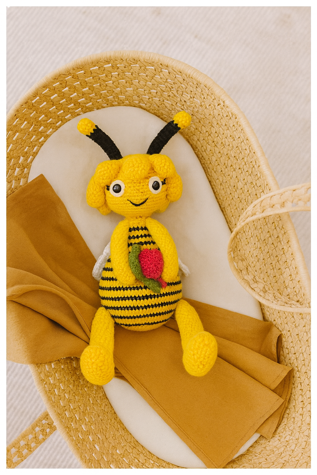 Jaju Baby Amigurumi Arı Maya 27 cm