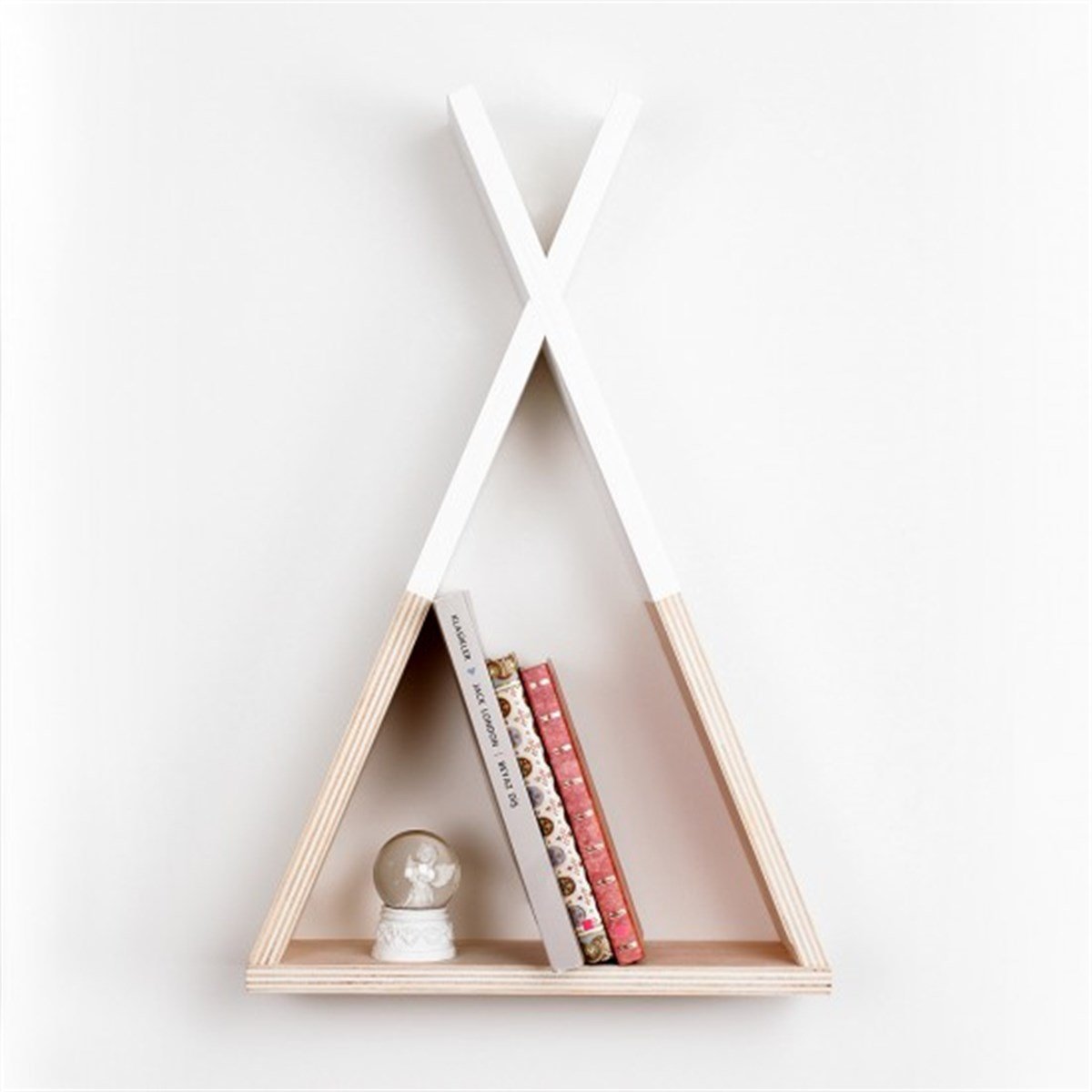 Jaju Baby Beyaz Çadır Tepe Raf