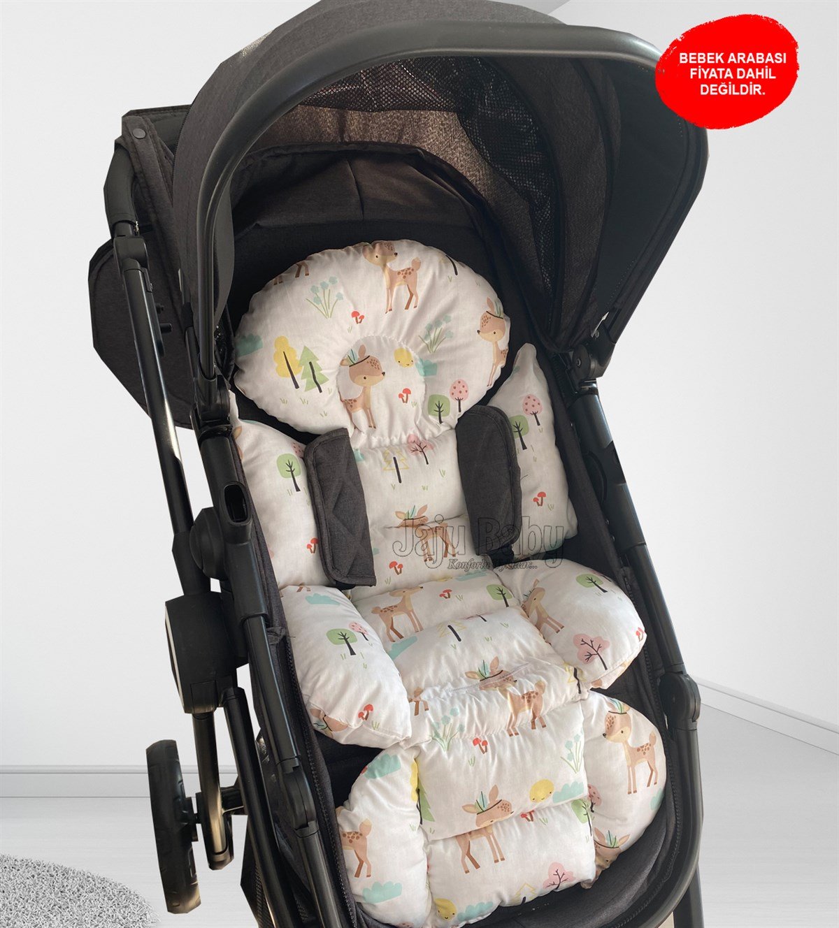 Jaju Baby Ceylan Tasarım Bebek Arabası Minderi