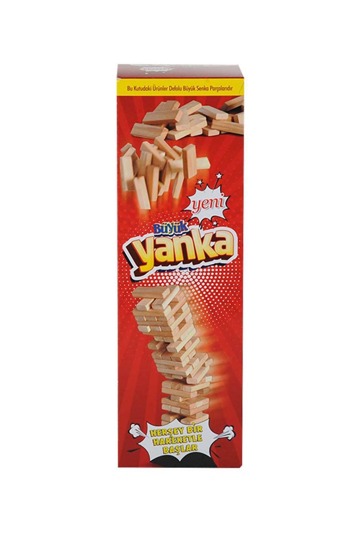 Jaju Baby Çocuk X Yanka Senka Ahşap Kule Oyunu