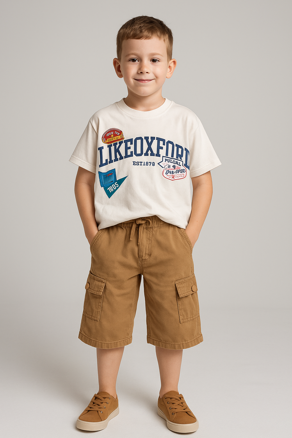 Jaju Baby Erkek  Çocuk T-shirt&Şort Takım