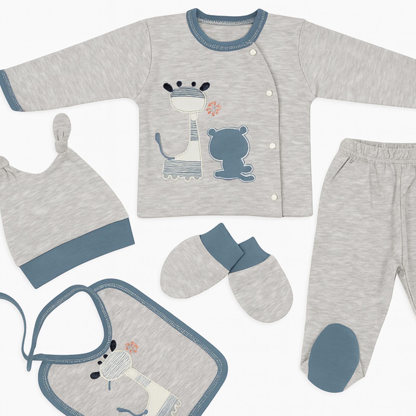 Jaju Baby Gaye Bebe Sevimli Zürafa 5li Yenidoğan Set