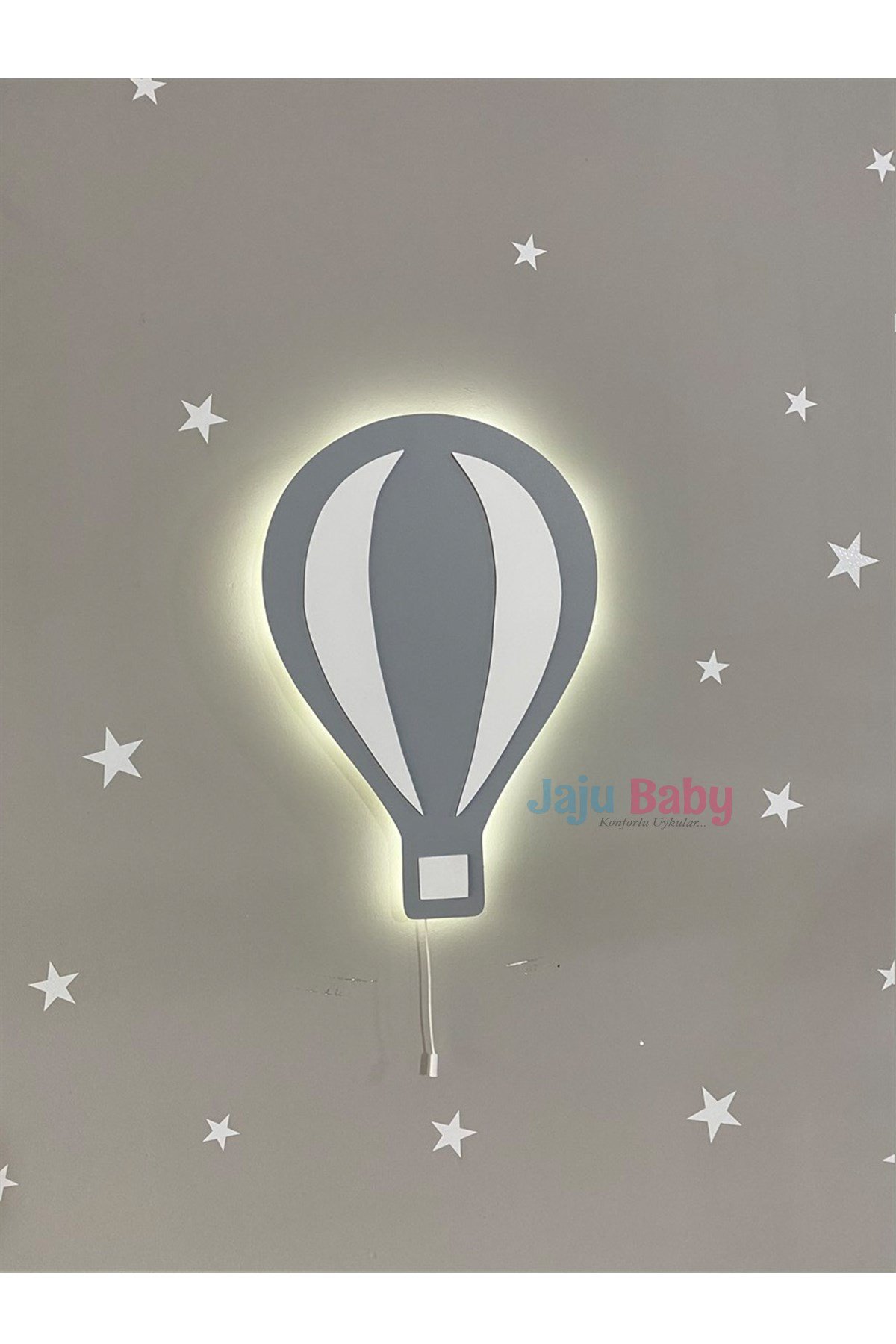 Jaju Baby Gri Balon Gece Lambası \ Aydınlatma