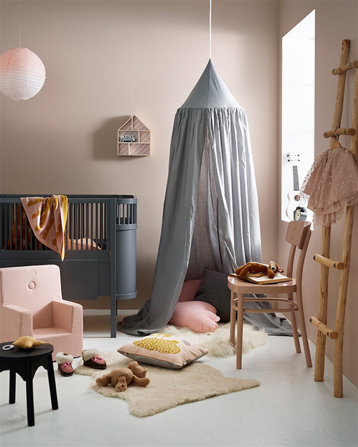 Jaju Baby Gri Büyüyen Beşik