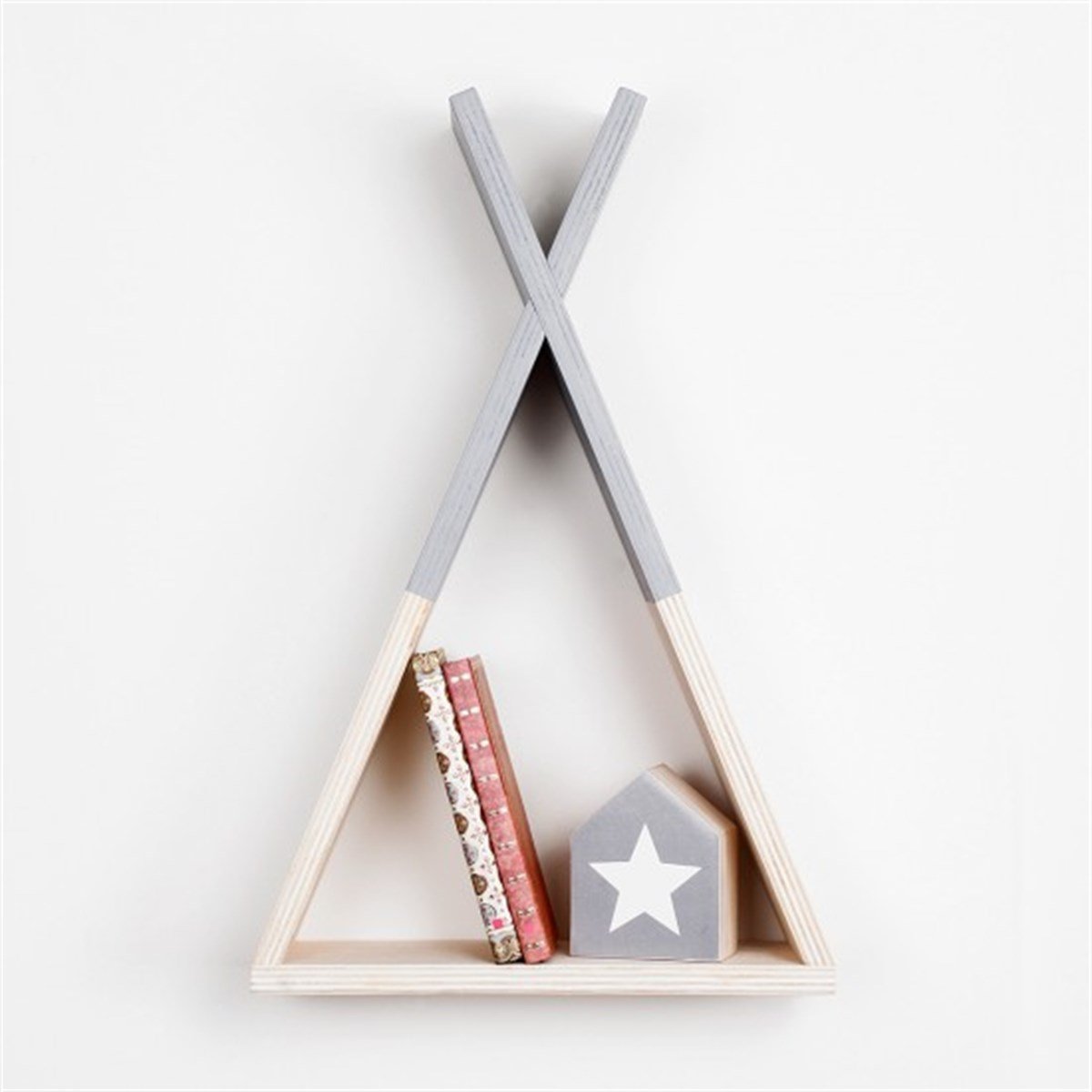 Jaju Baby Gri Çadır Tepe Raf