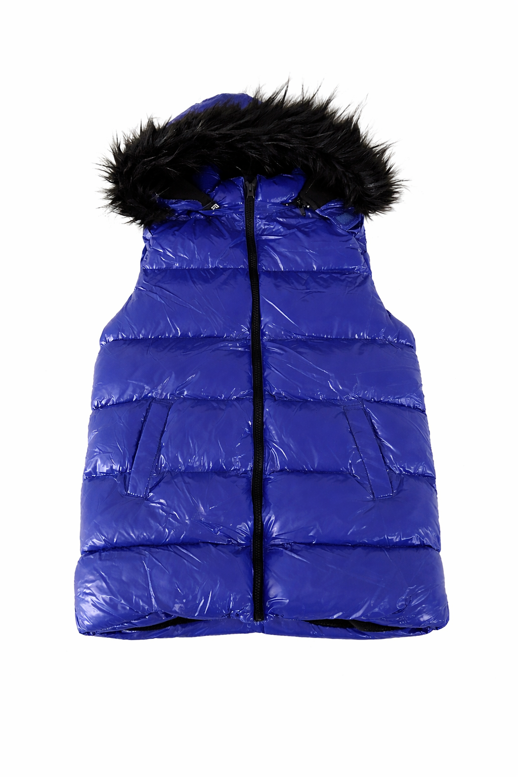 Jaju Baby Hilal Akıncı Kids Unisex Mavi Kürklü Şişme Yelek Mavi