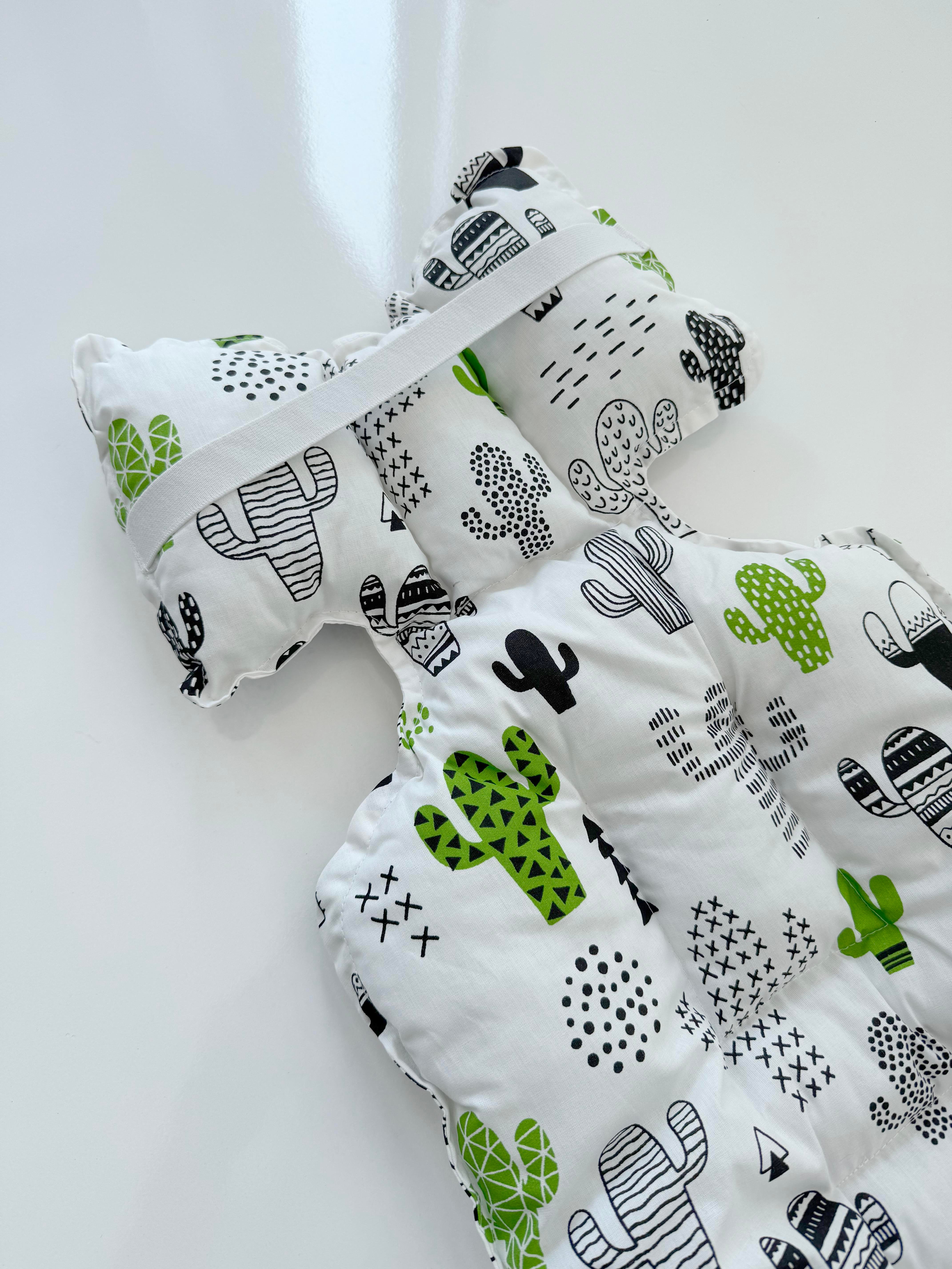 Jaju Baby Kaktüs Desenli Oto Koltuğu Minderi - Puset Minderi