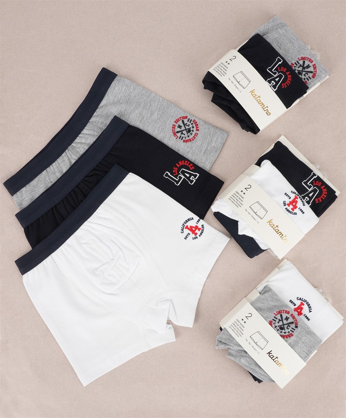 Jaju Baby Kaliforniya 2li Erkek Boxer Set