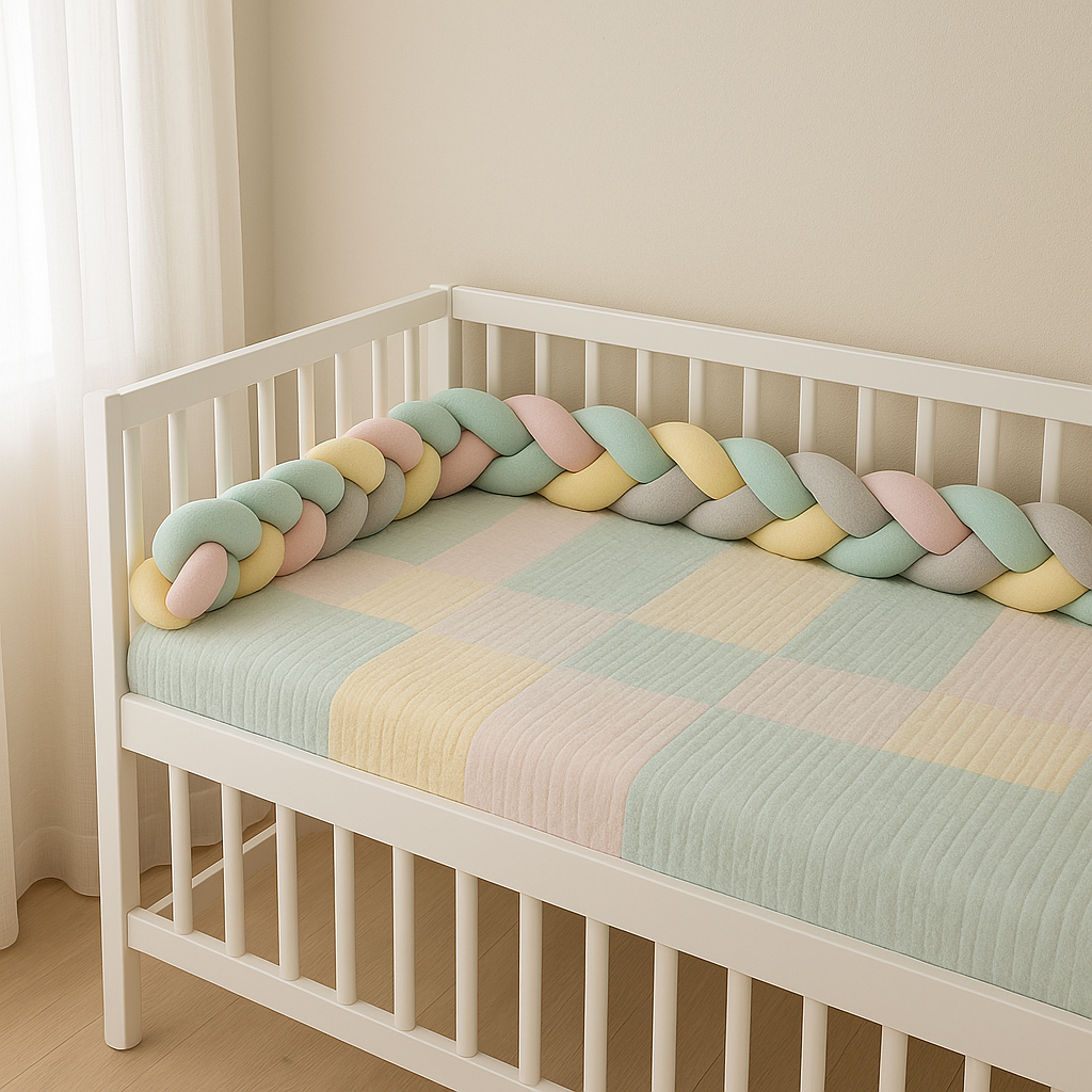 Jaju Baby Karışık Renkli 4 Örgü Koruma Özel Tasarım