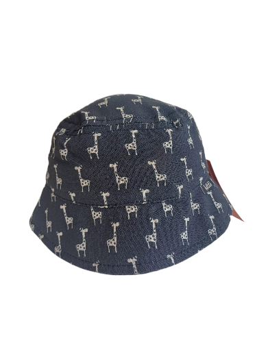 Jaju Baby Kitti 0-18 Ay Lacivert Traktör Desenli Bebek Fötr Şapka