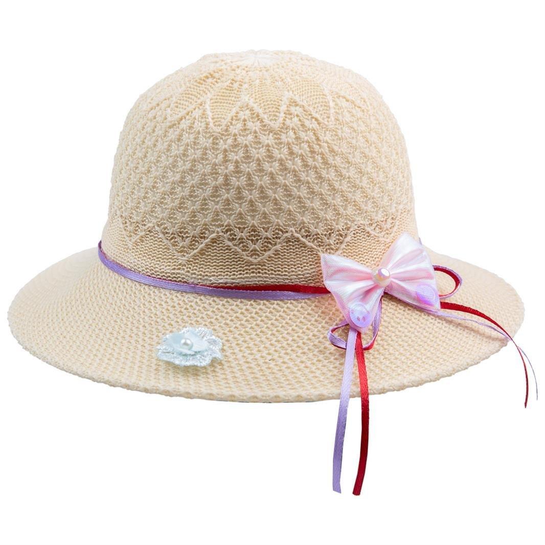 Jaju Baby Kız Bebek 0-18 Ay Bej Merserize  Fötr Şapka