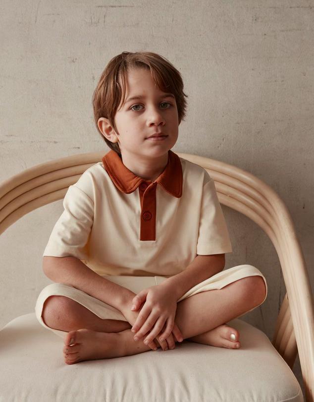 Jaju Baby La'ciel Paris Yakalı Logo Nakışlı Takım