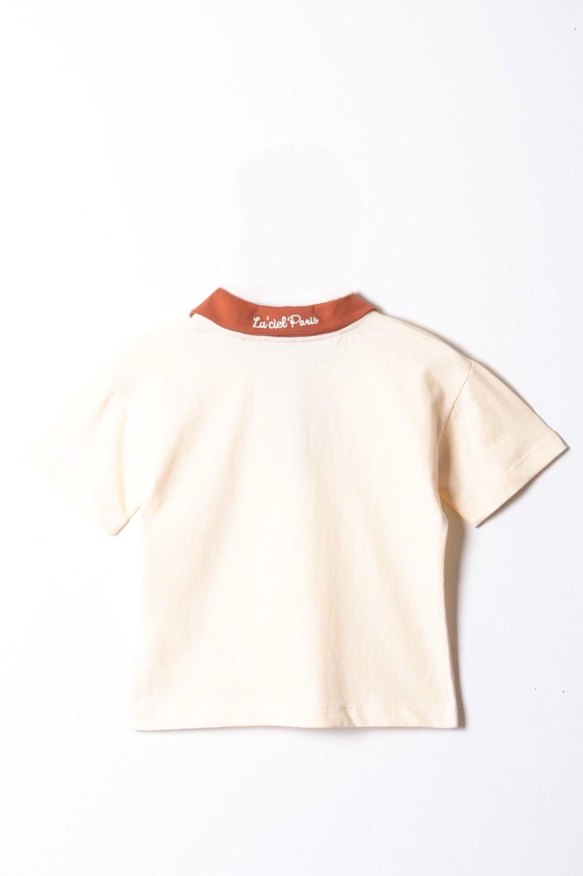 Jaju Baby La'ciel Paris Yakalı Logo Nakışlı Takım