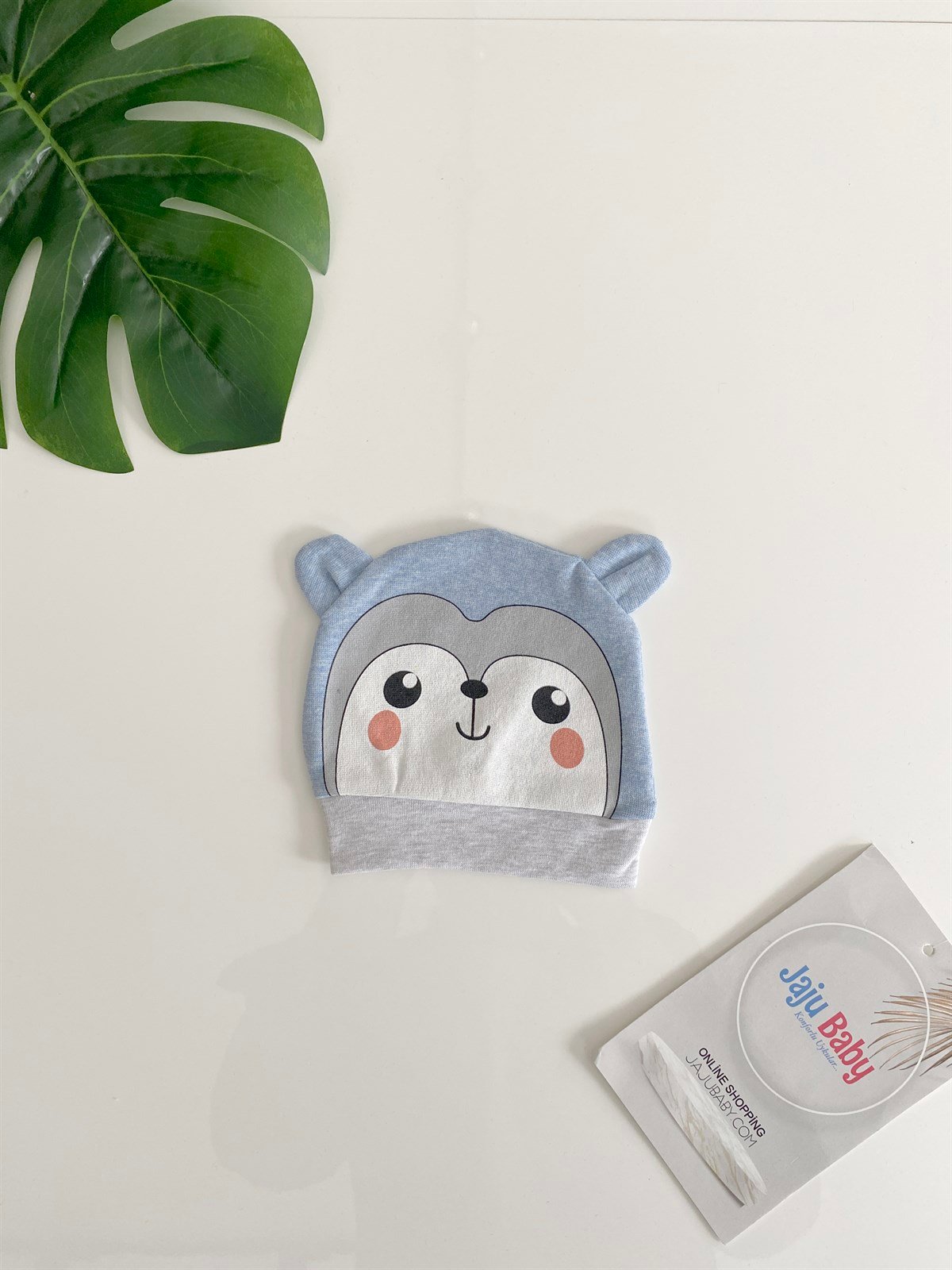 Jaju Baby Mavi Renk Ayıcıklı 1-18 Ay Bere