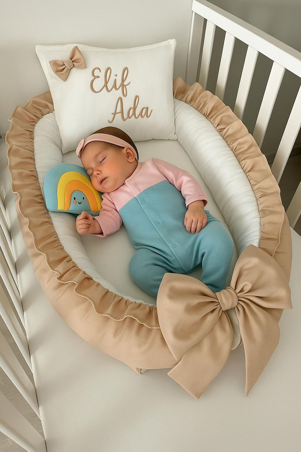 Jaju Baby Moje Reflü Yatağı - Gri