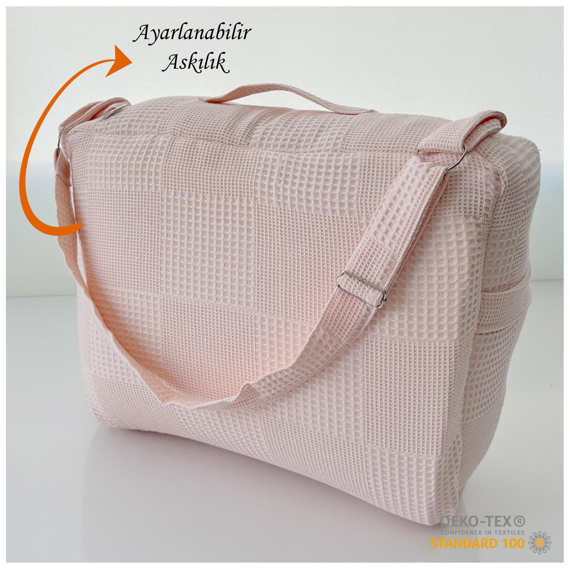 Jaju Baby Nest Çantalı Babynest Taşınabilir Anne Yanı Sevimli Hayvan Somon Pike Babynest