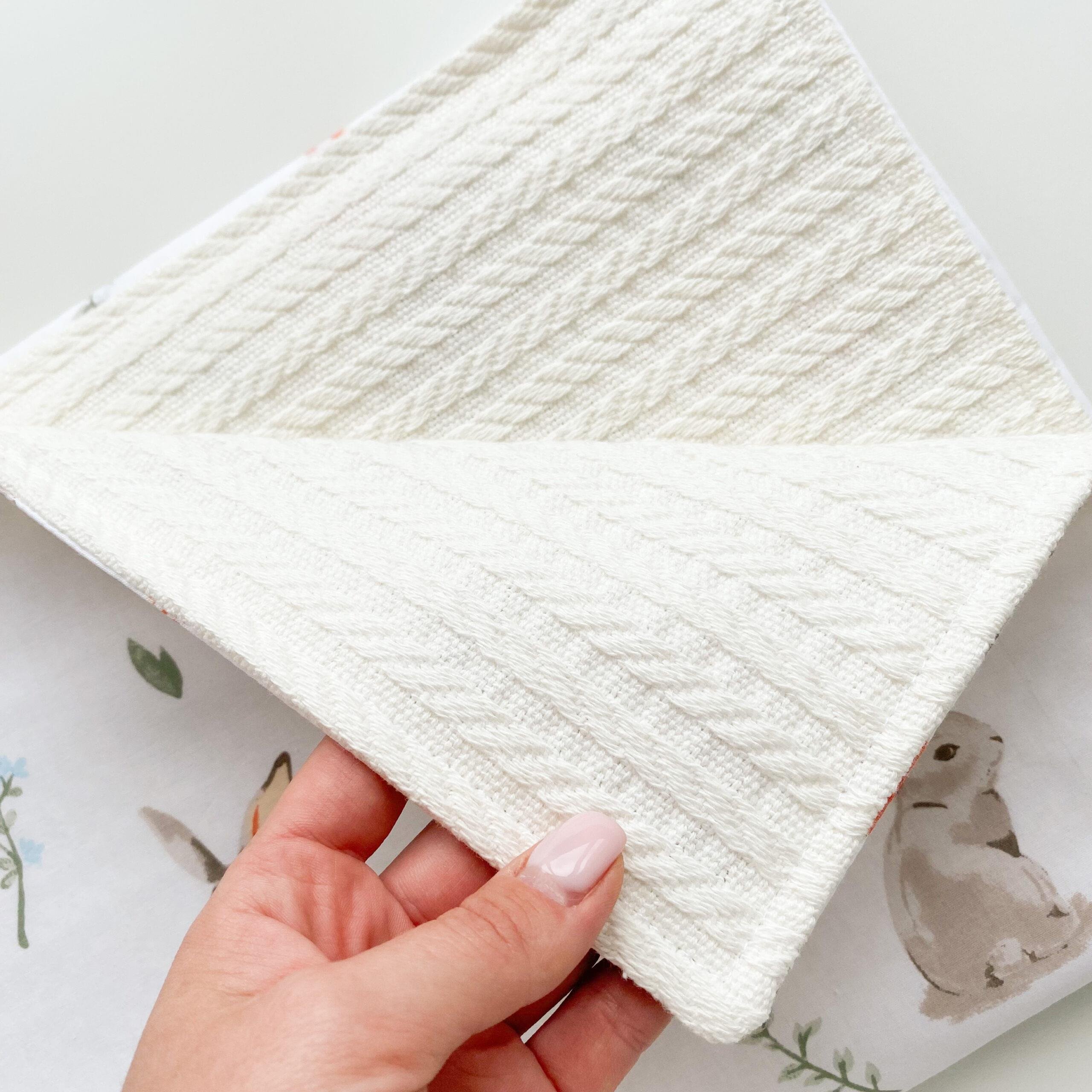 Jaju Baby Örme Kumaş ve Tavşan Bebek Battaniye 110x100 cm