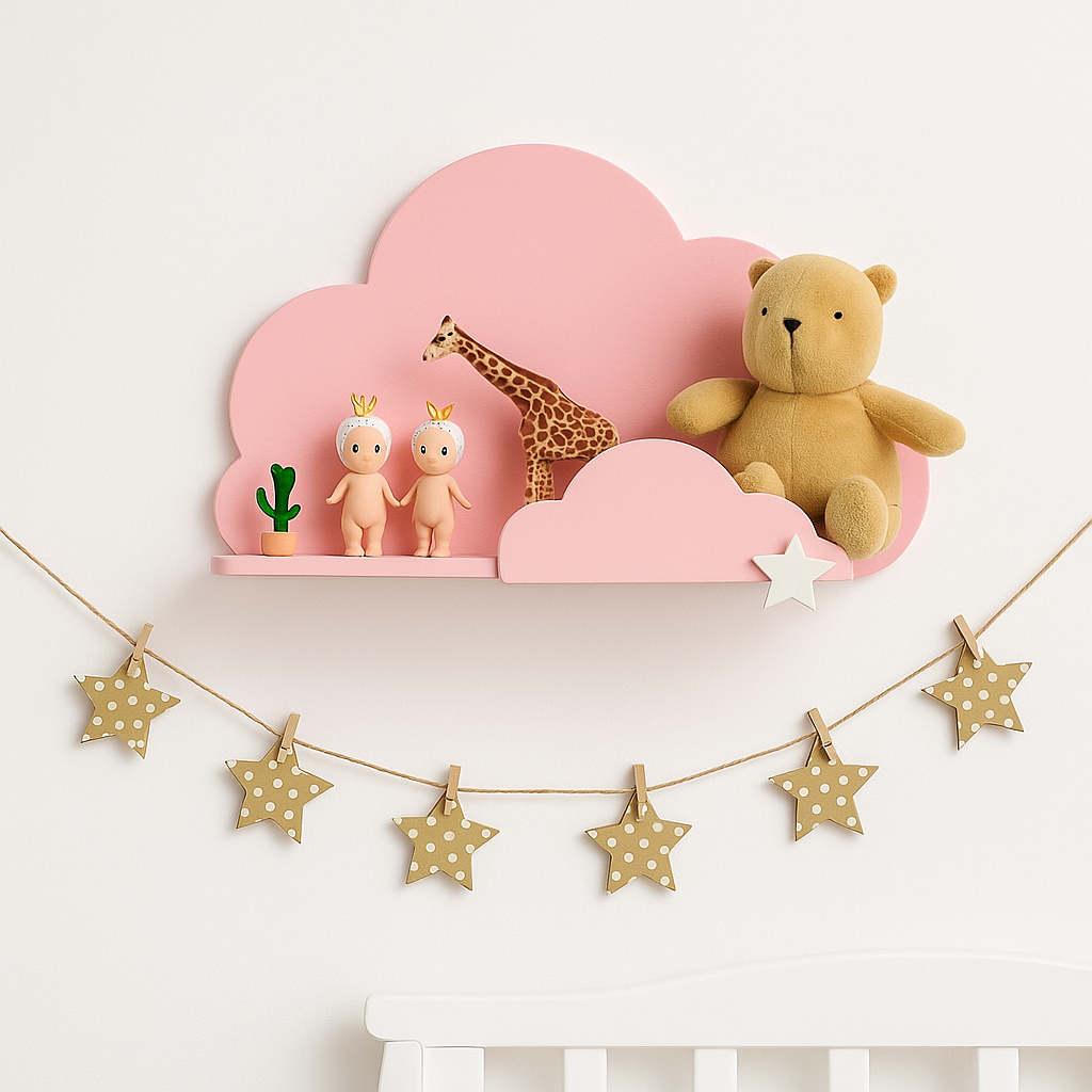 Jaju Baby Pembe Bulut Raf 