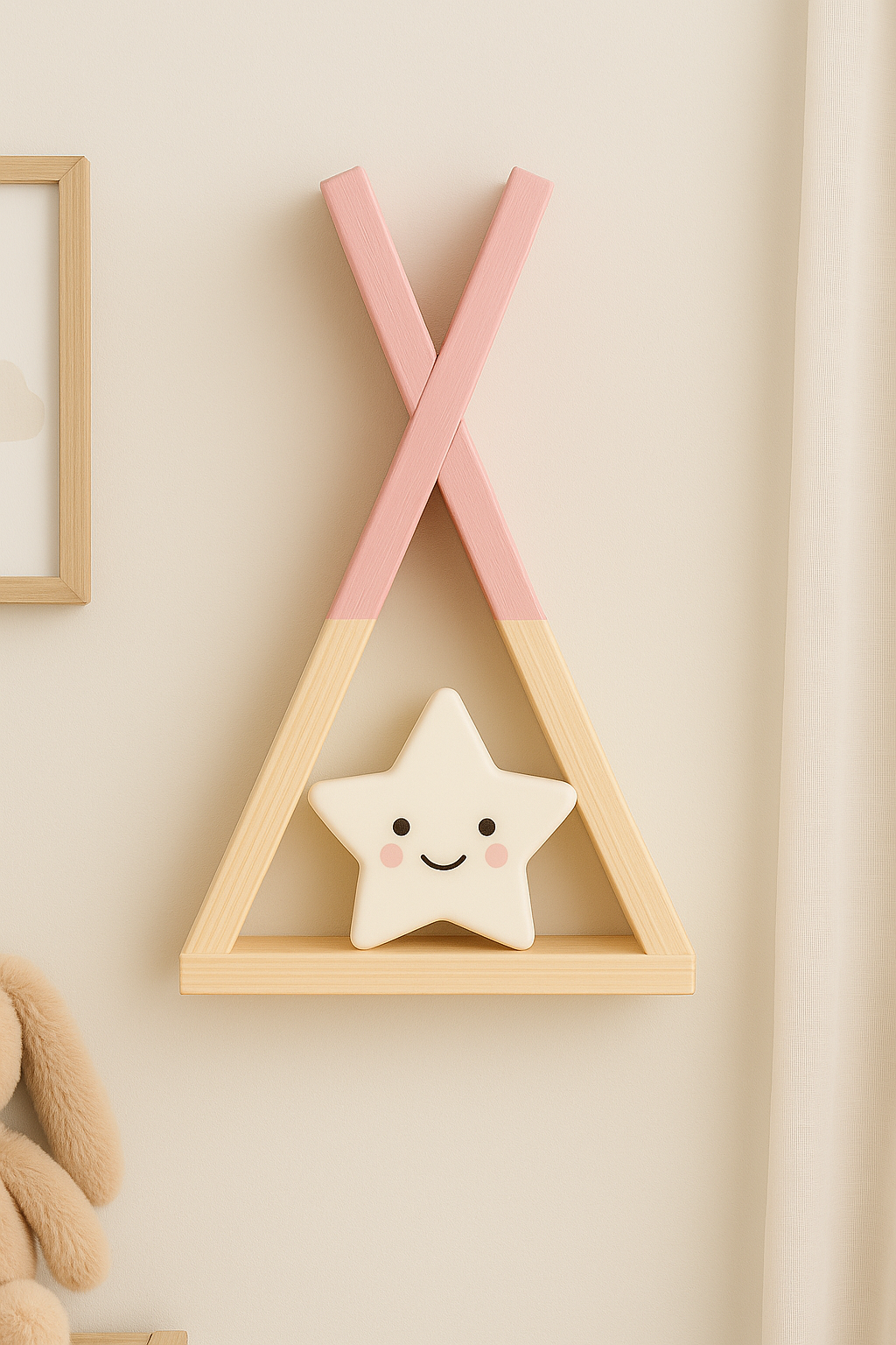 Jaju Baby Pembe Çadır Tepe Raf