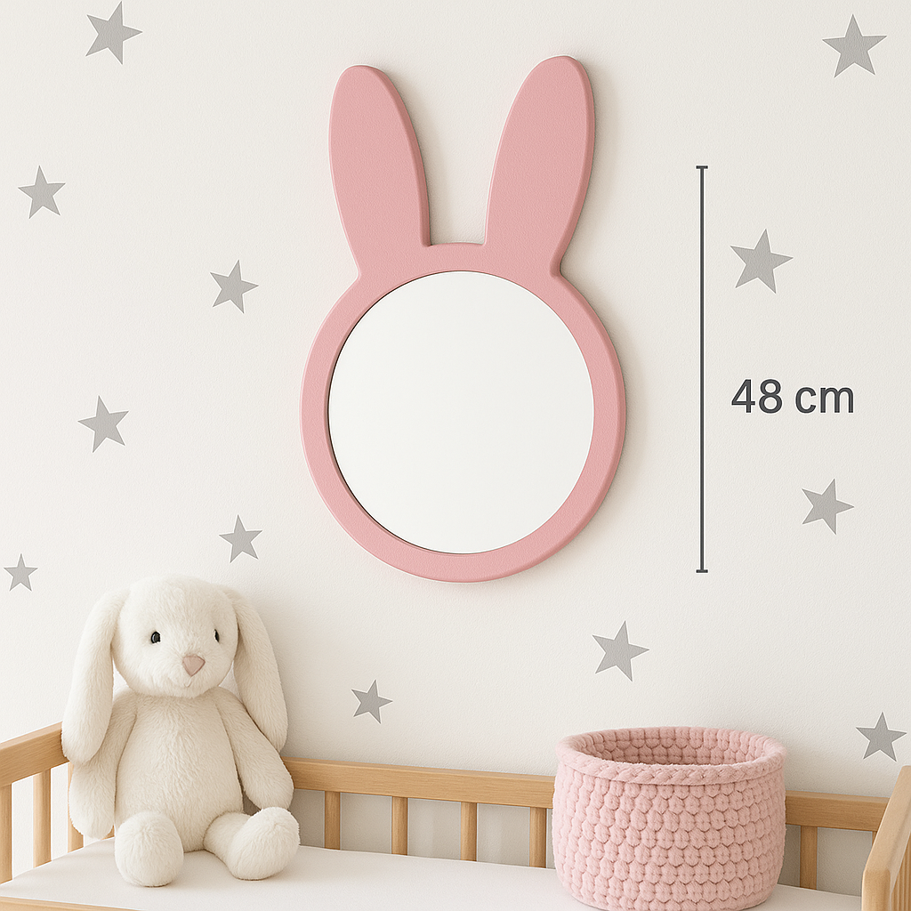 Jaju Baby Pembe Tavşan Ayna / Aksesuar