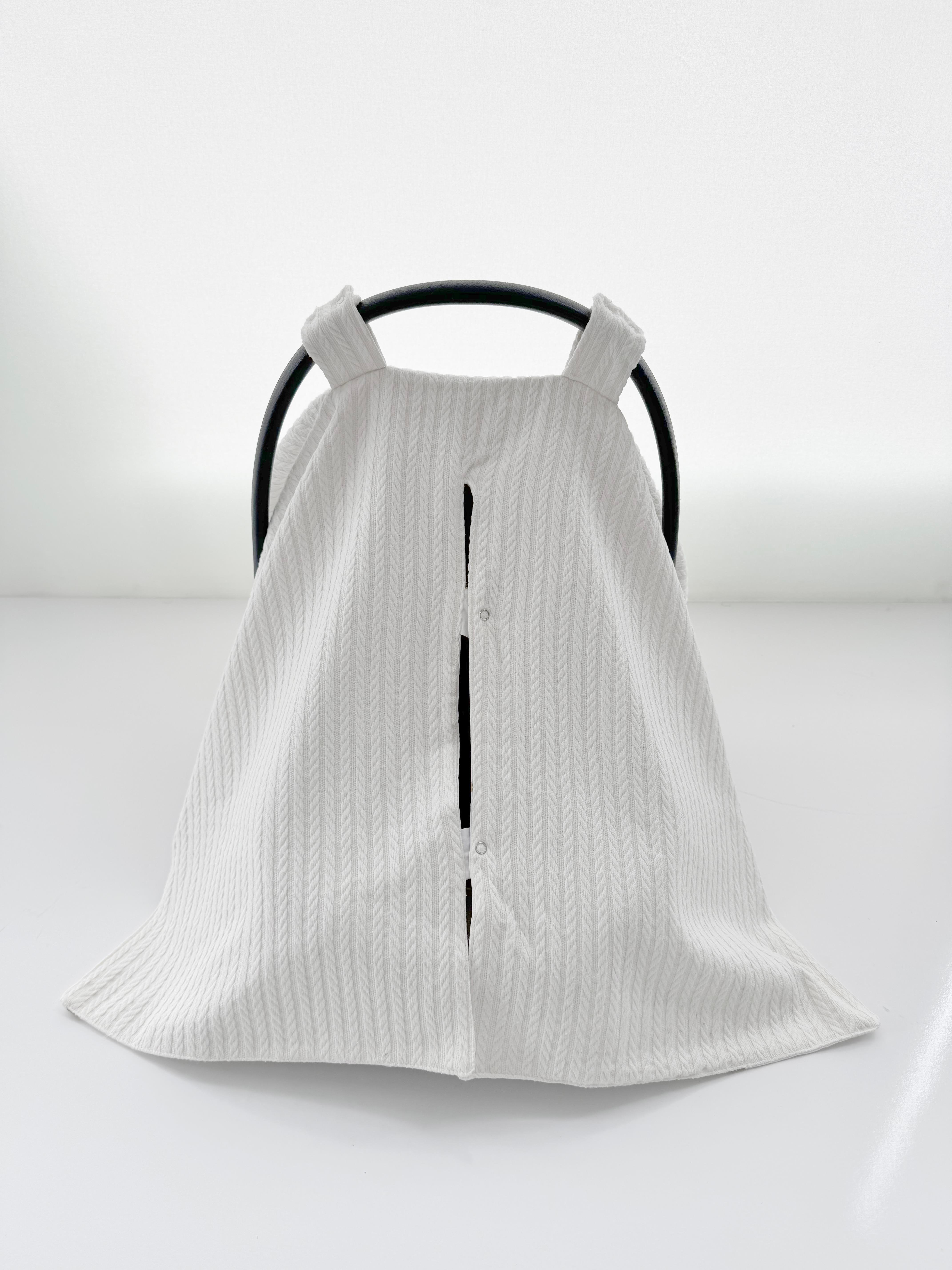 Jaju Baby Pembe ve Puantiye Kombinli Puset Örtüsü ve İç Kılıfı