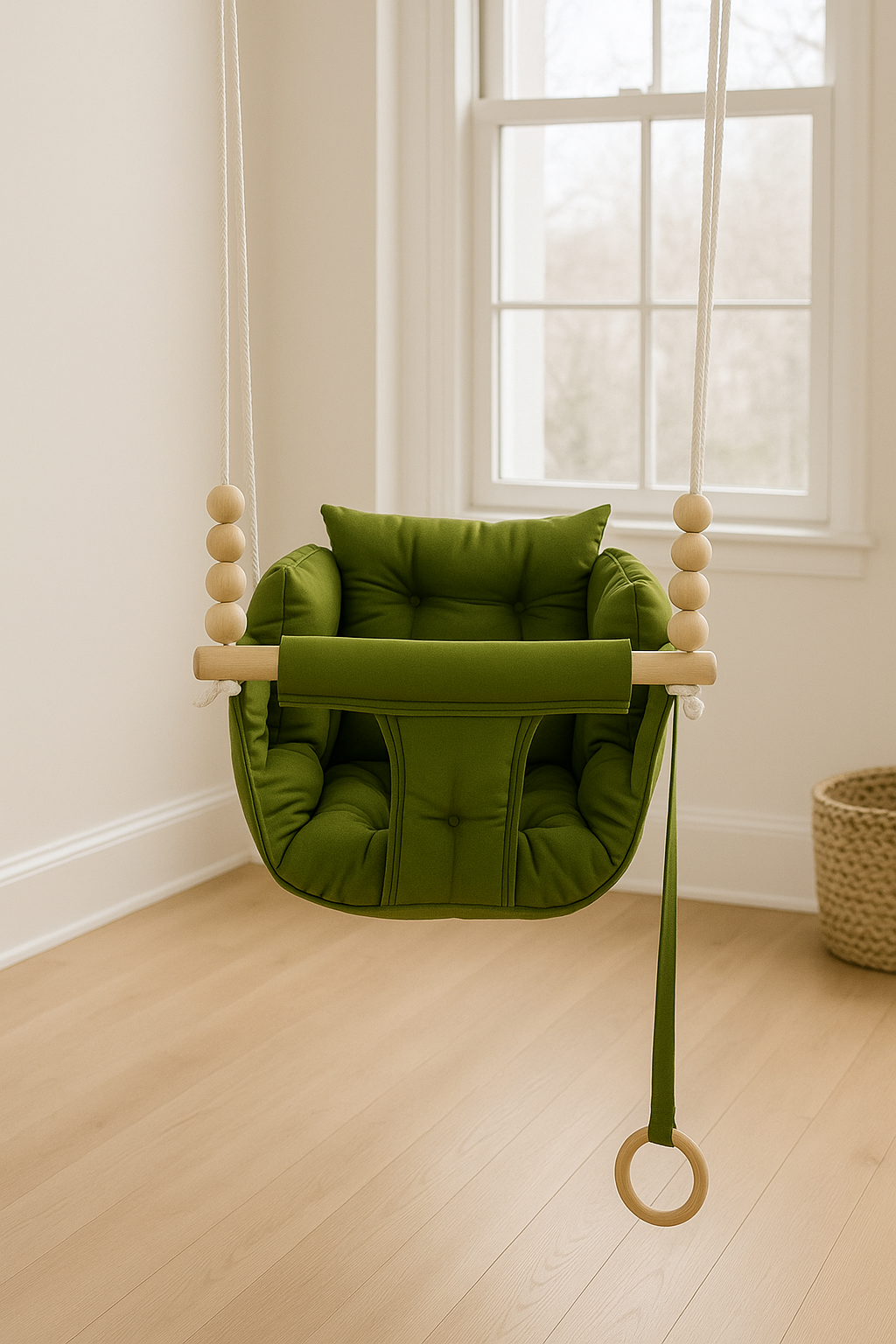 Jaju Baby Pofuduk Yeşil Salıncak