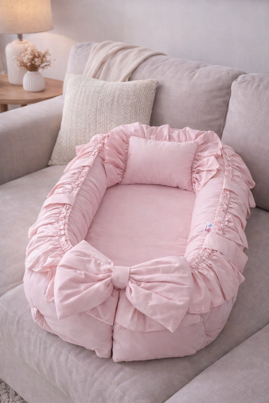 Jaju Baby Pudra Fırfırlı Lüx Tasarım Babynest