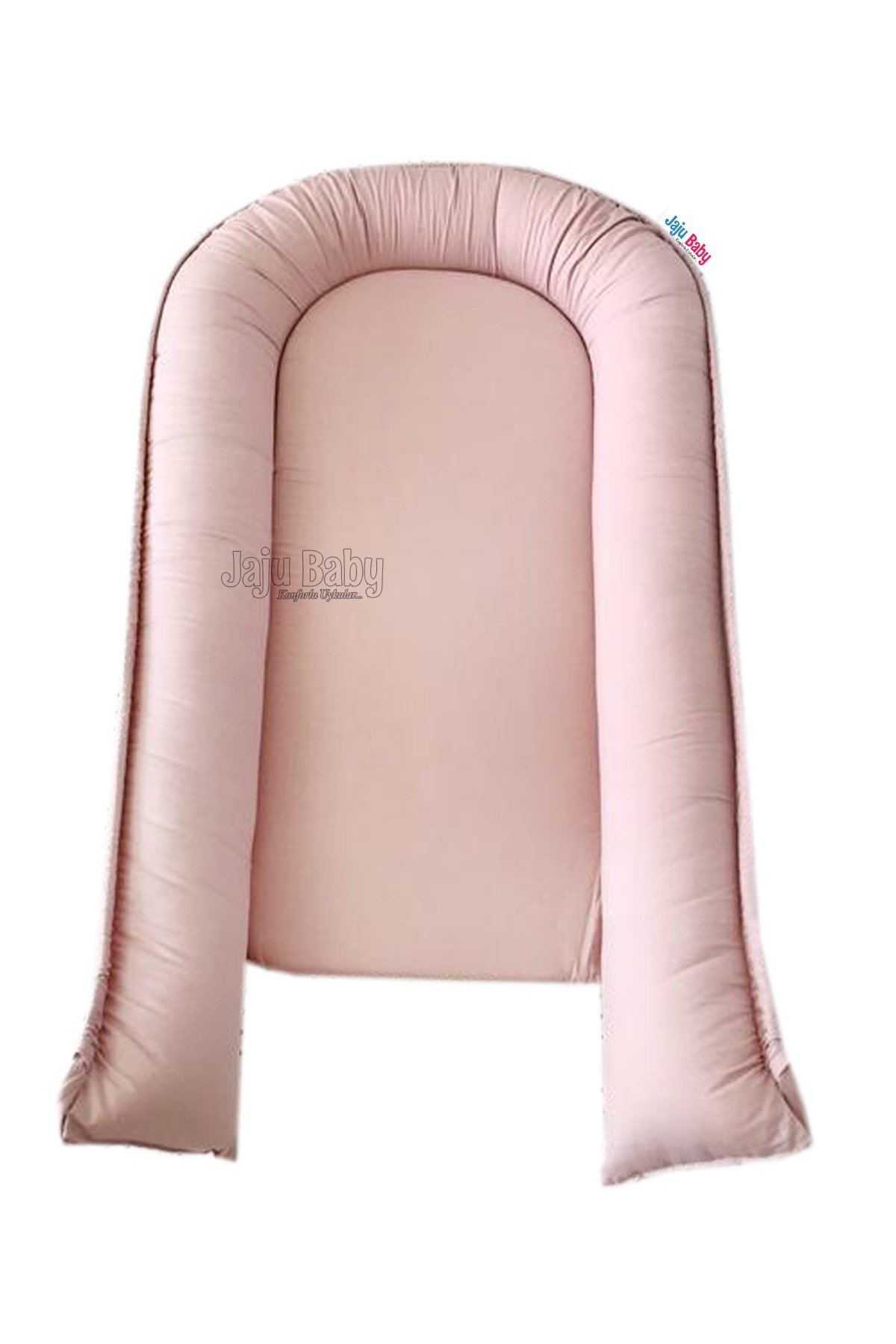 Jaju Baby Pudra Lüx Ortopedik Babynest Anne Yanı Portatif Bebek Yatak