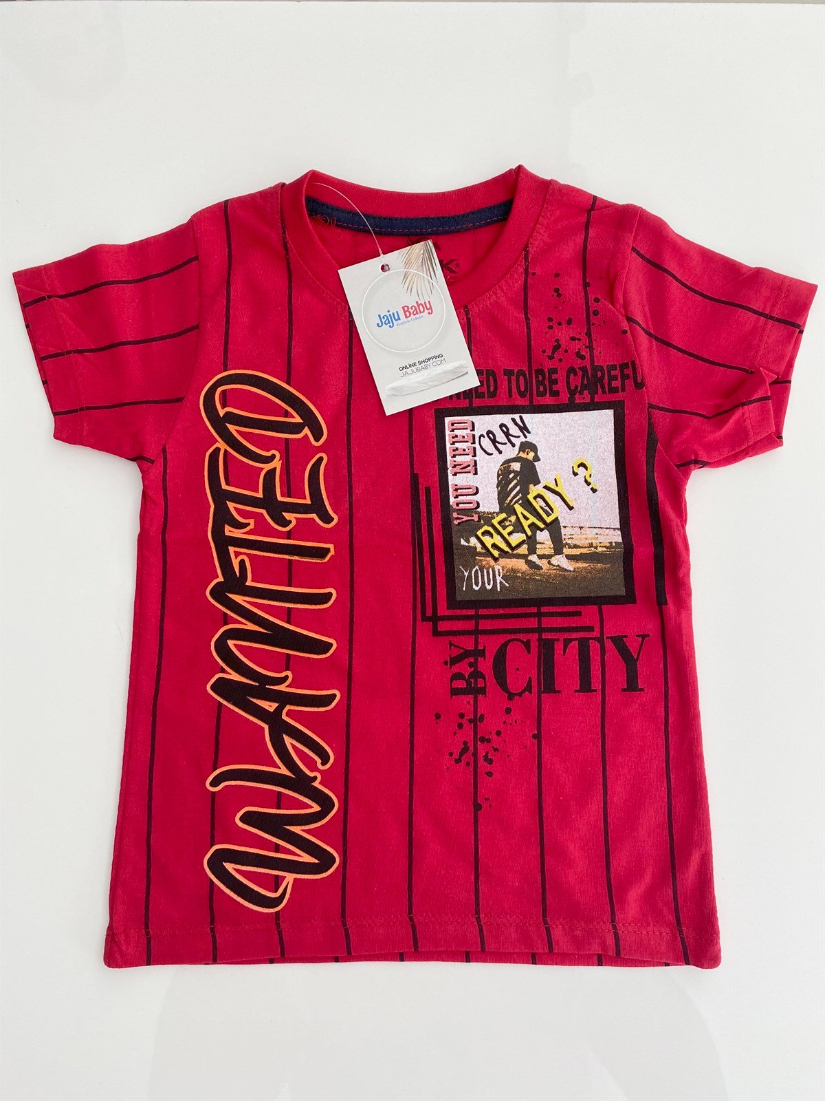 Jaju Baby Ready Kırmızı Çocuk T-Shirt 