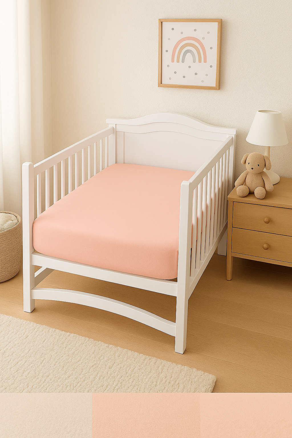 Jaju Baby Somon Lastikli Bebek Çarşaf