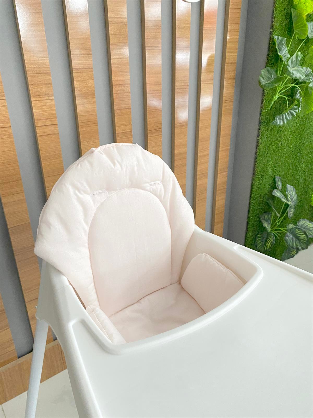 Jaju Baby Somon Renk Mama Sandalyesi Minderi