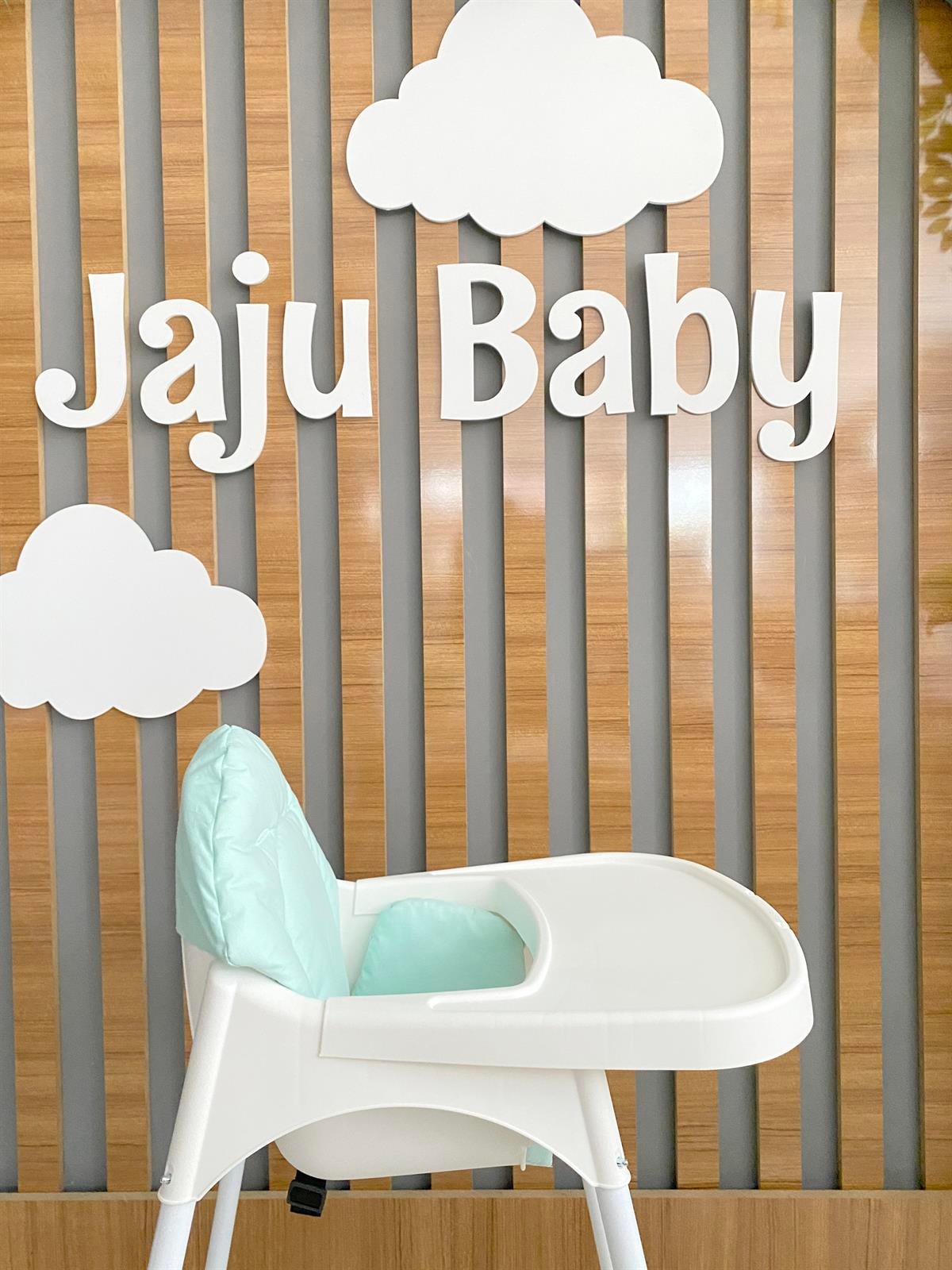 Jaju Baby Su Yeşili Renk Mama Sandalyesi Minderi