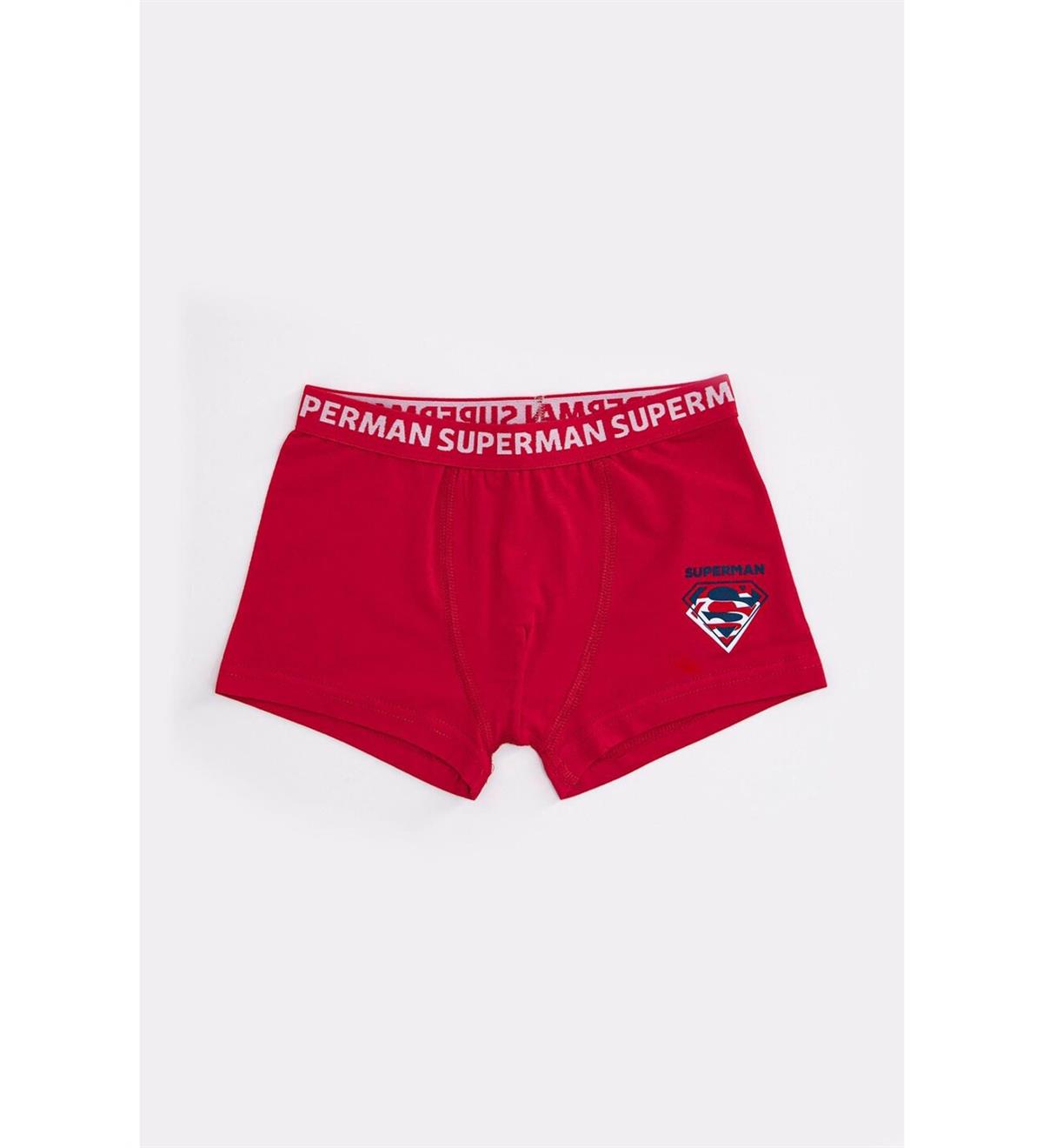 Jaju Baby Superman Erkek Çocuk 2'Li Boxer Set