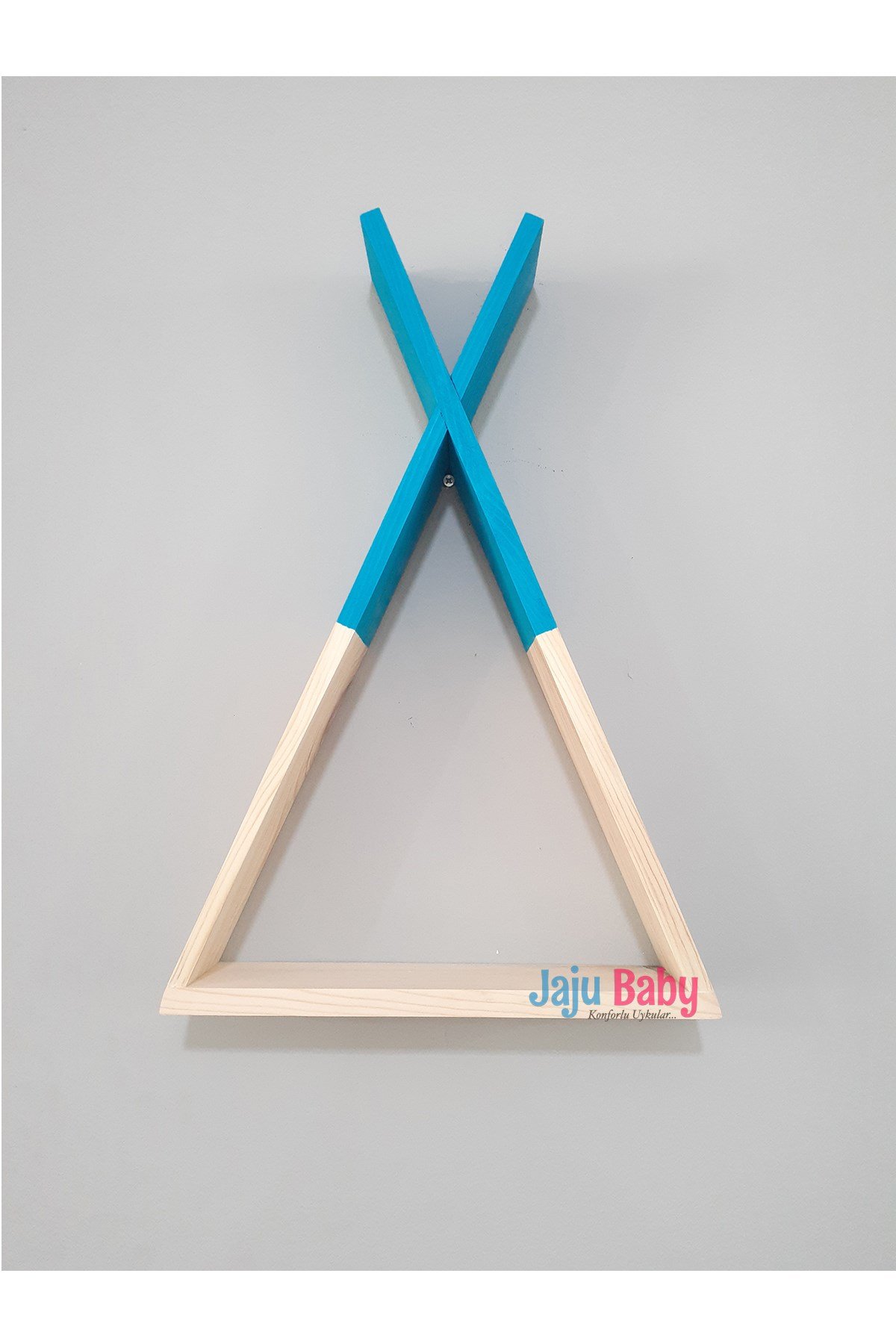 Jaju Baby Turkuaz Çadır Tepe Raf